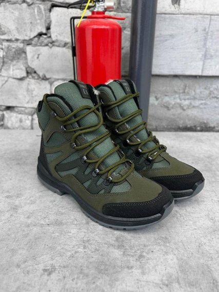 Зимові черевики Winter olive ВТ6464 | Зображення 1