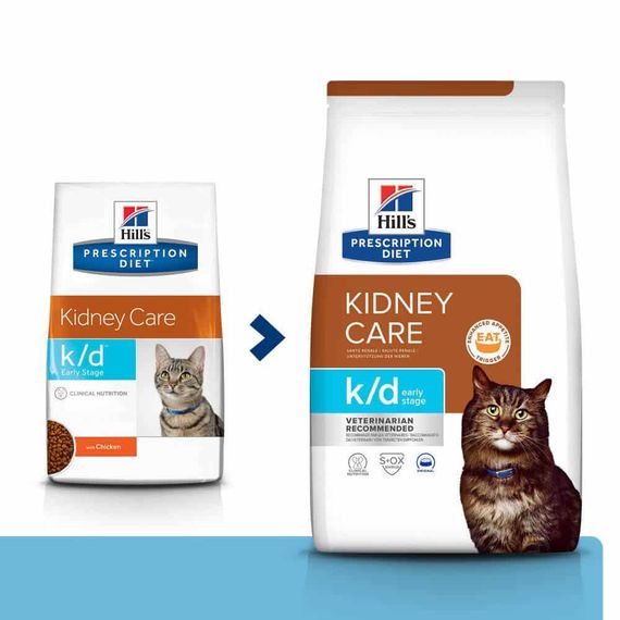 Hill’s Prescription Diet k/d Early Stage Сухий корм для котів для підтримання функції нирок на ранній стадії з | Зображення 2