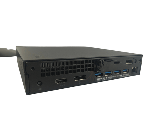 Комплект ПК: неттоп Dell OptiPlex 7050 Micro USFF / Intel Core i5-7500T (4 ядра по 2.7 - 3.3 GHz) / 8 GB DDR4 / 240 GB SSD / Intel HD Graphics 630 + Новий монітор AOC 24B31H/24" (1920x1080) IPS / Кабелі б/в + Подарунок Дротова клавіатура + мишка | Зображення 3