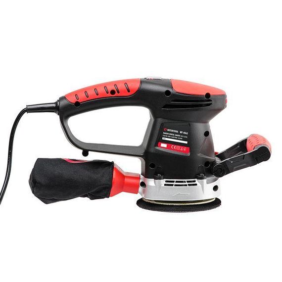 Шліфмашина ексцентрикова, 480 Вт, 4000-14000 об./хв, 125 мм, хід ексцентрика 2.3 мм. INTERTOOL WT-05421 | Зображення 3