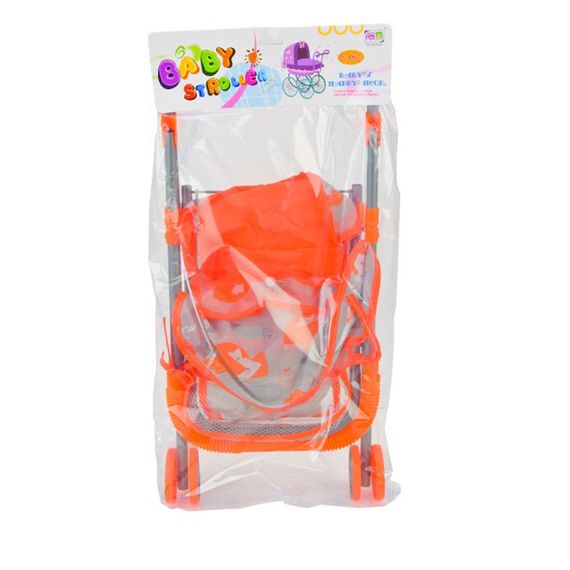 Дитяча колясочка для ляльок «Лисички» CS7912 прогулянкова, складна | Зображення 2