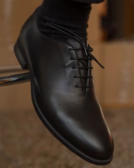 Шкіряні туфлі цільнокроєні 41 розмір | Зображення 4