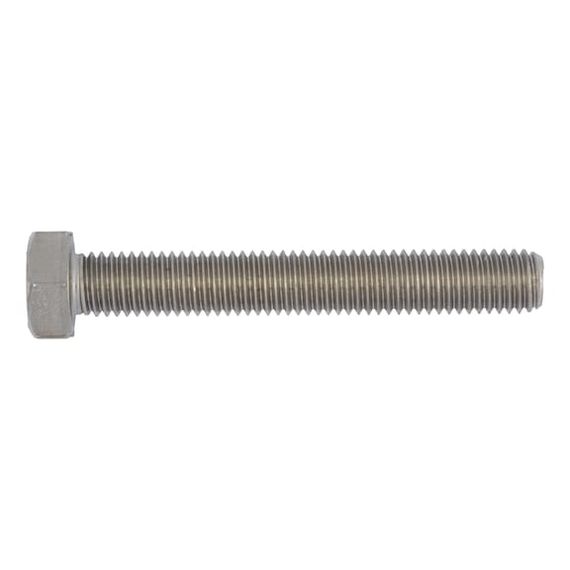 Болт метричний ISO4017, нерж.сталь А2-70, M20x45