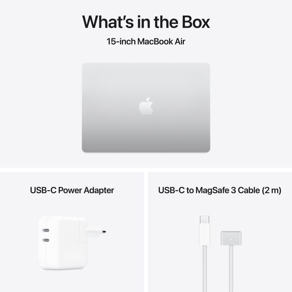 Ноутбук Apple MacBook Air 15 M4 A3241 Silver (MW1H3UA/A) | Зображення 8