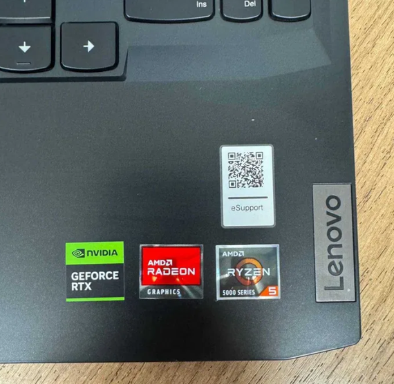 Ноутбук Lenovo IdeaPad Gaming 15ACH6 Ryzen 5 5500H 16Gb SSD 512Gb RTX 2050 Б/В | Зображення 2