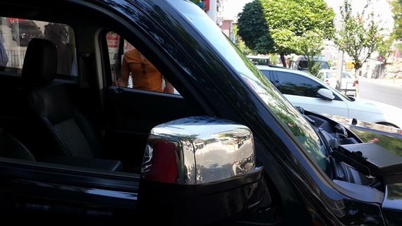 Накладки на дзеркала (2 шт., нерж.) для Jeep Cherokee/Liberty 2007-2013рр | Зображення 2