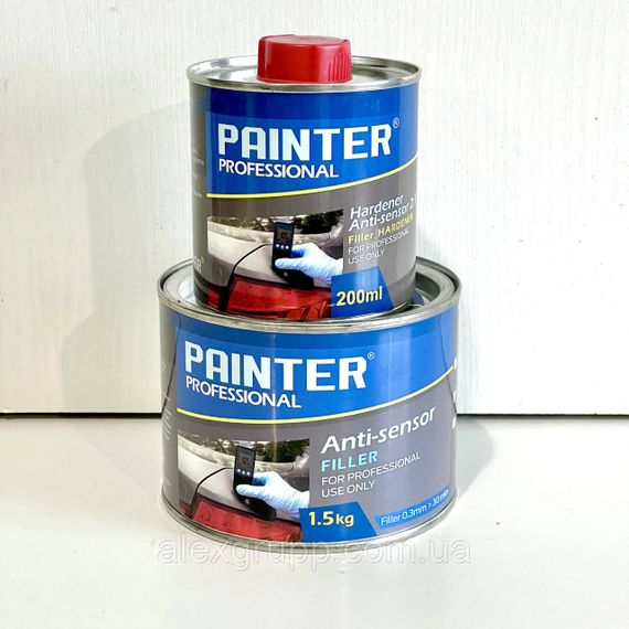 Акриловий грунт під товщиномір 2K Painter Filler Anti-sensor 1500g + 200ml | Зображення 1