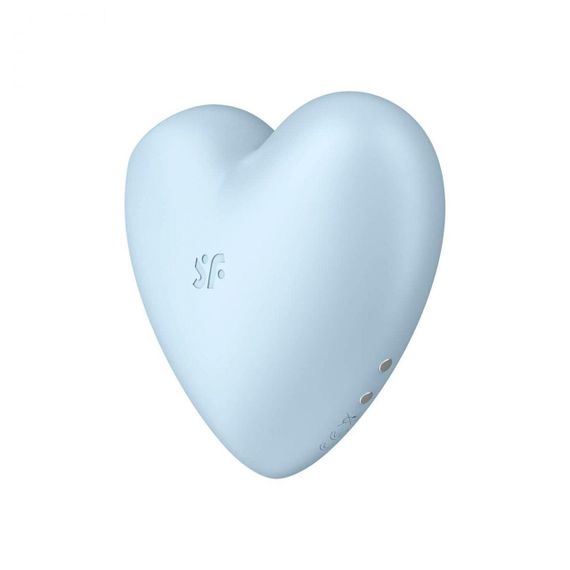 Вакуумний стимулятор - Satisfyer Cutie Heart Blue Sex Aura | Зображення 5