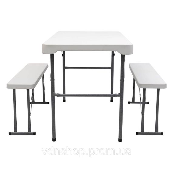 Комплект туристической мебели стол + лавочки для пикника мебель для отдыха на природе EB2545 | Зображення 1