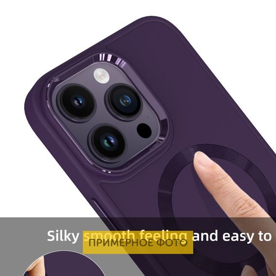 TPU чохол Bonbon Metal Style with MagSafe для Apple iPhone 14 (6.1") | Зображення 3