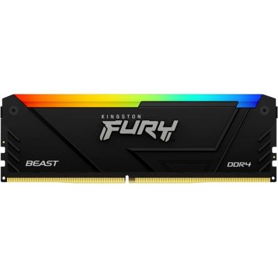 Модуль памяти для компьютера DDR4 32GB (2x16GB) 3200 MHz Beast RGB Black Kingston Fury (ex.HyperX) (KF432C16BB12AK2/32WP) | Зображення 6