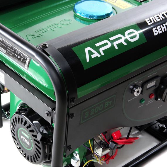 Генератор бензиновий 4-тактний 3.0/3.2 кВт (електро запуск) APRO 8521051 | Зображення 3