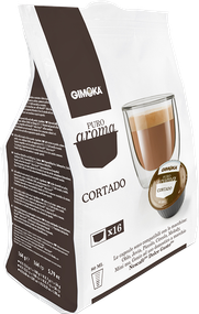 Кава в капсулах Dolce Gusto (Nescafe) Gimoka Cortado 16 шт Італія Нескафе Дольче Густо