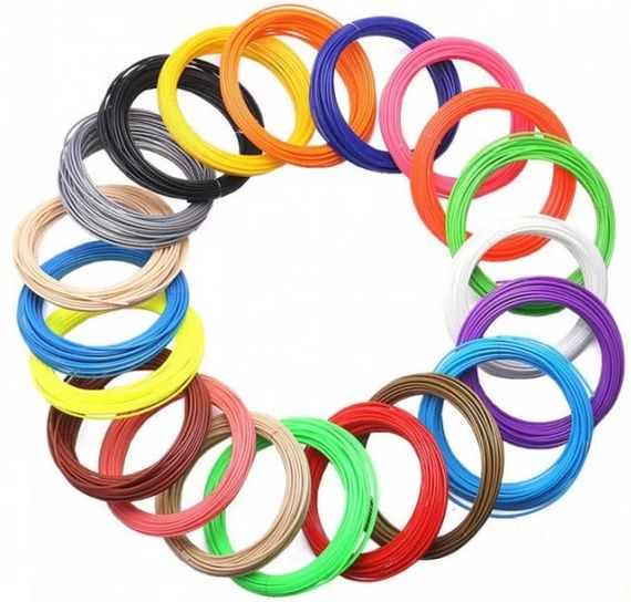 Пластик для 3D ручки, в упаковці 20шт по 10м (ціна за упаковуку)