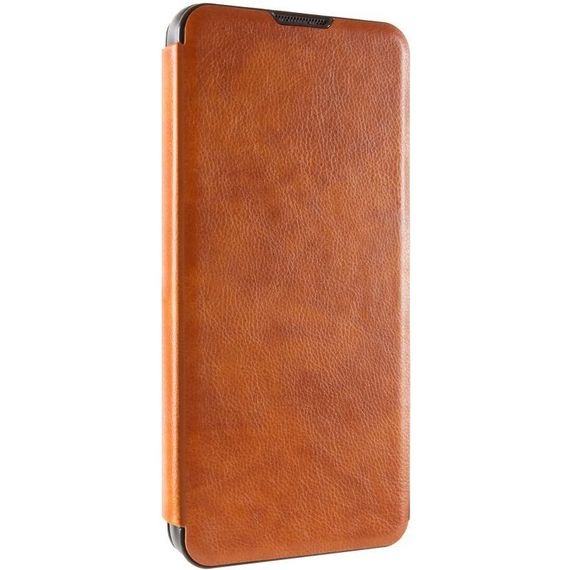 Шкіряний чохол-книжка Belora для Samsung Galaxy A06 Black Brown