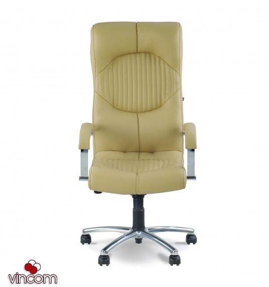 Кресло Новый Стиль GERMES steel chrome (Кожа Люкс LE) | Зображення 1