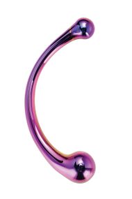 Вигнутий скляний фалоімітатор Dream Toys GLAMOUR GLASS CURVED WAND Sex Aura