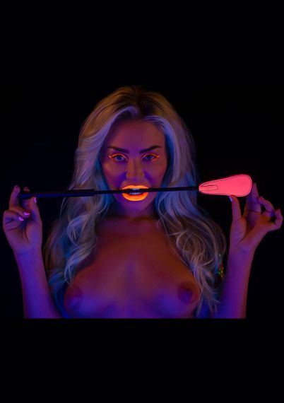 Стек Taboom Glow In the Dark, світиться в темряві, рожево-чорний, 49 см Sex Aura | Зображення 4