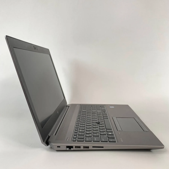 Мобільна робоча станція HP zBook 15 G5 / 15.6" (1920x1080) IPS / Intel Xeon E-2176M (6 (12) ядер по 2.7 - 4.4 GHz) / 16 GB DDR4 / 240 GB SSD / nVidia Quadro P2000, 4 GB GDDR5, 128-bit / TouchID / WebCam б/в + Подарунок Бездротова миша / USB | Зображення 4