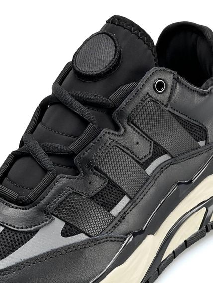 Чоловічі кросівки Niteball M Black Beige Leather , В'єтнам 43 27.5 | Зображення 8