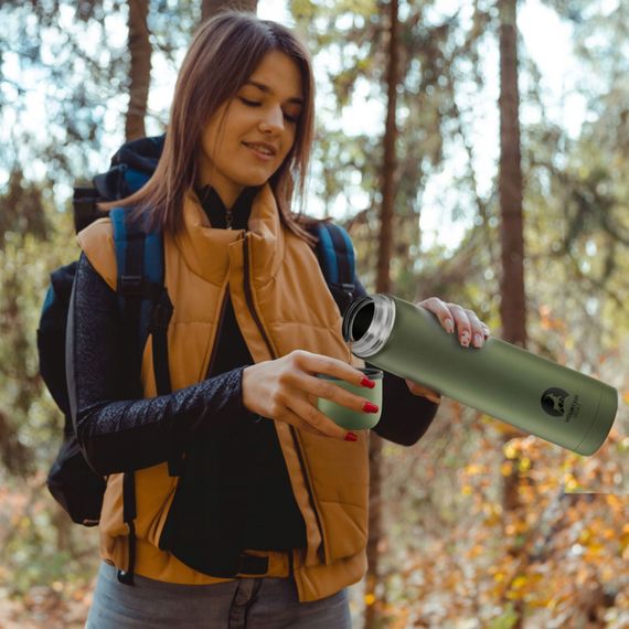 Термос Mountain Goat 1 л Navy Green (P-5907739315779) | Зображення 4