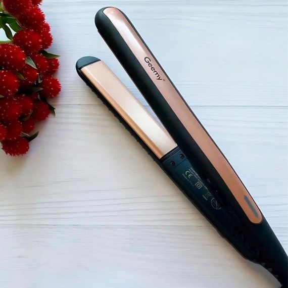 Плойка для вирівнювання волосся GEEMY GM-2955W / Випрямляч з турмаліновим покриттям / Утюжок для волосся | Зображення 1