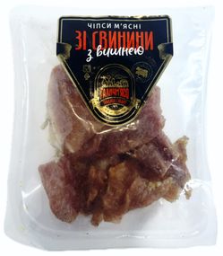 Чипсы мясные из свинины с вишней Галичмясо 50 г