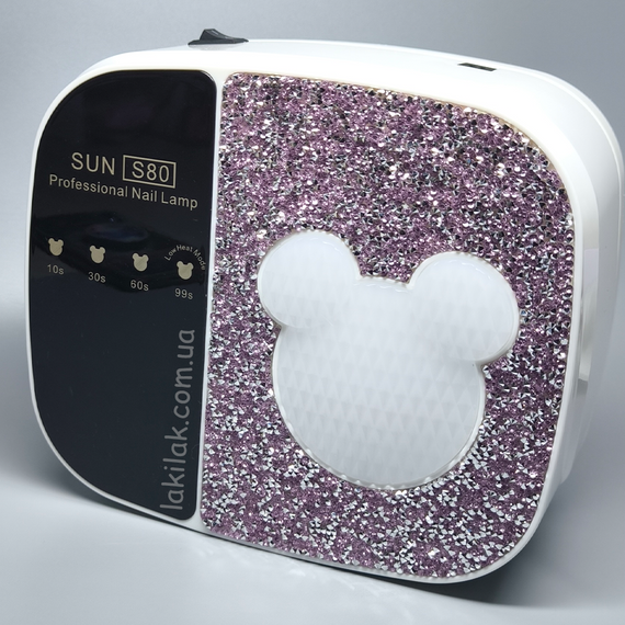 Лампа для ногтей SUN S80 168W белая (с функцией понижения мощности) | Зображення 1