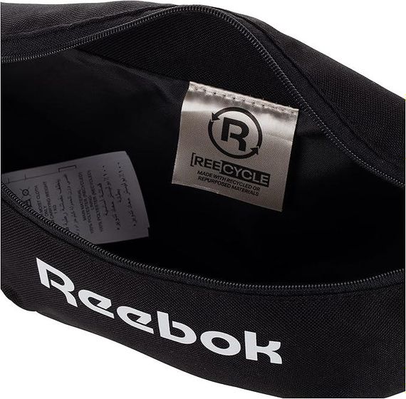 Сумка на пояс, бананка Reebok Act Core чорна | Зображення 8