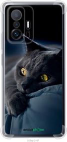 Чохол на Xiaomi 11T Димчастий кіт "825sp-2487-2448"