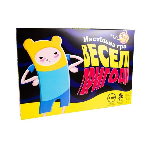 Настольная маршрутная игра "Веселые приключения" Strateg 30244 на украинском языке | Зображення 1