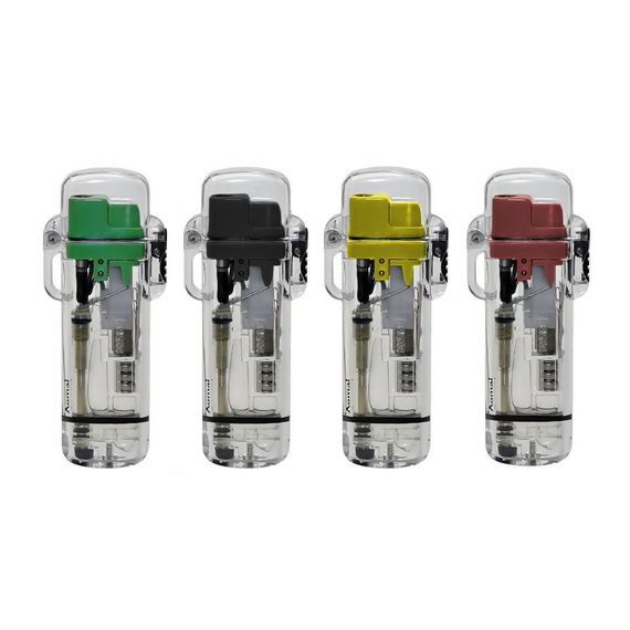 Запальничка Туристична Водонепроникна LED Aomai Red | Зображення 3