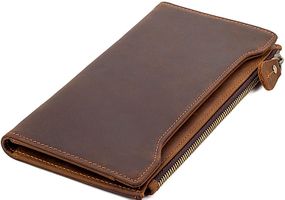 Кошелек Vintage 14596 кожаный Коричневый