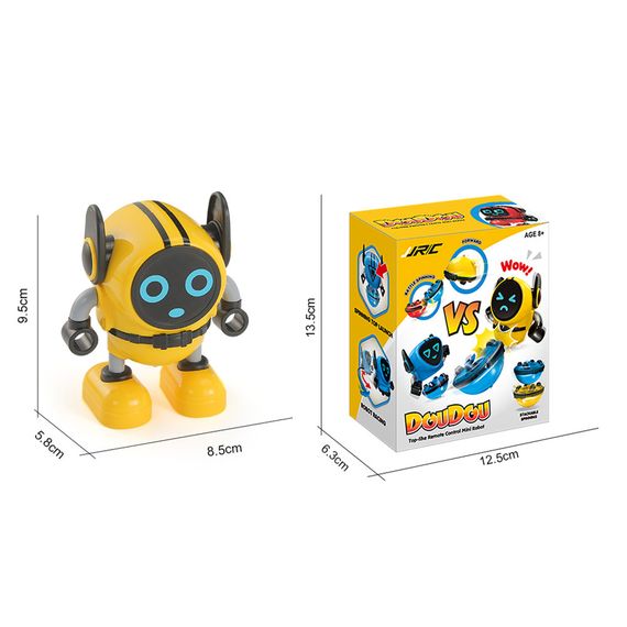Инерционная игрушка микроробот, машинка, волчок JJRC R7 DouDou Inertia Gyro красный (JJКС-R7R) | Зображення 3
