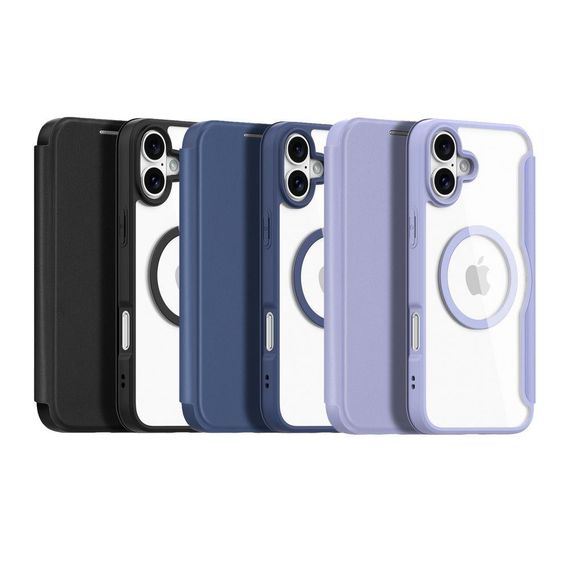 Чохол-книжка Dux Ducis Skin X Pro with MagSafe для iPhone 16 Колір Purple