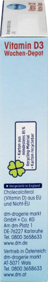 Миволис Витамин D3 5600 м.е., "Mivolis Vitamin D3 5600", 12 капсул, Германия | Зображення 4