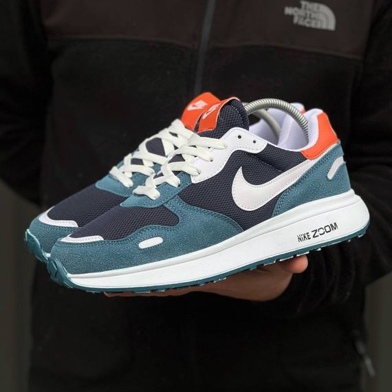 Кросівки Nike весна-літо колір блакитний/білий | Зображення 4