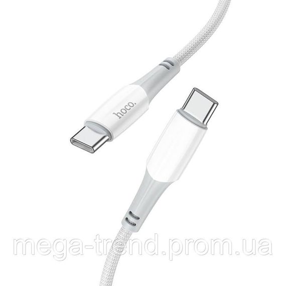 Кабель Hoco Type-C to Type-C Ferry charging data cable X70 |1m, 60W, 3A| | Зображення 9
