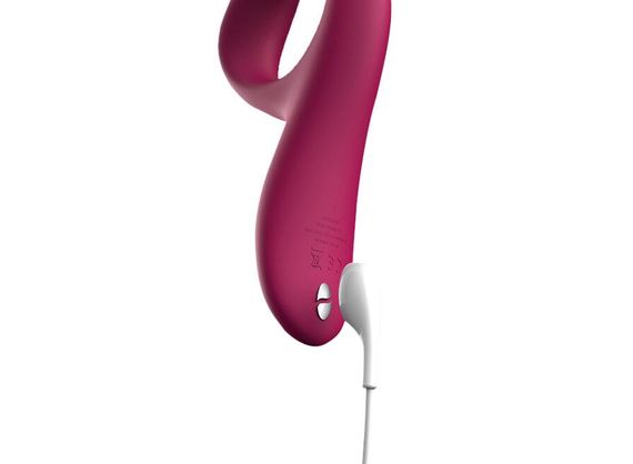 Смарт вібратор-кролик We-Vibe Nova Fuchsia, ергономічний, регульований кут нахилу стовбура | Зображення 4