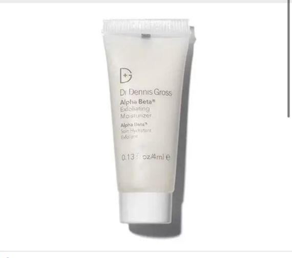 Відновлюючий крем для обличчя з кислотами Dr Dennis Gross Alpha Beta Exfoliating Moisturizer 4 мл