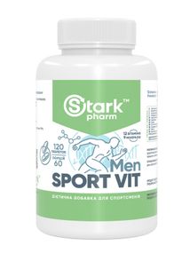 Вітамінно-мінеральний комплекс для чоловіків Stark Pharm Sport Vit For Men 120 tabs