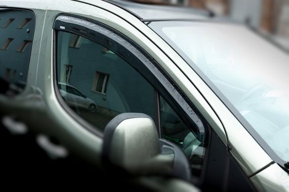 Вітровики (2 шт, Niken) для Peugeot Partner Tepee 2008-2018 рр | Зображення 2