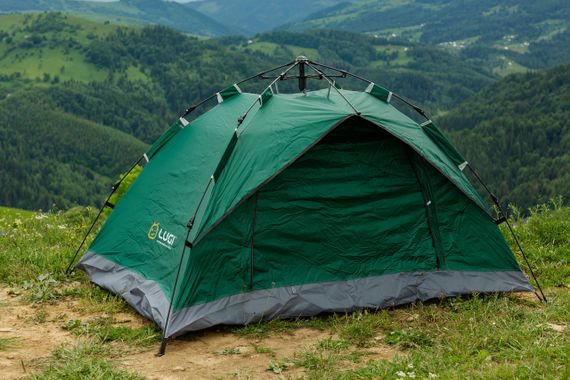 Палатка автоматическая 2-x местная 210*150*120 см, черная | Зображення 6