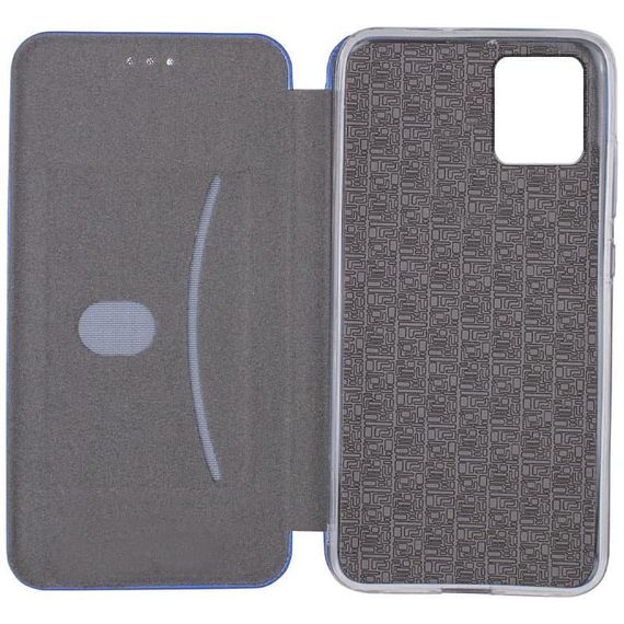 Кожаный чехол-книжка Classy для Samsung Galaxy A06 Синий | Зображення 2