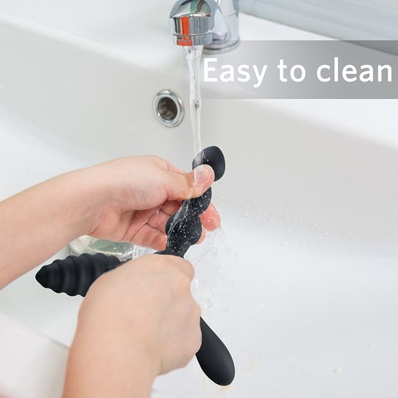 Силиконовая Анальная пробка 3 в 1 | Зображення 7