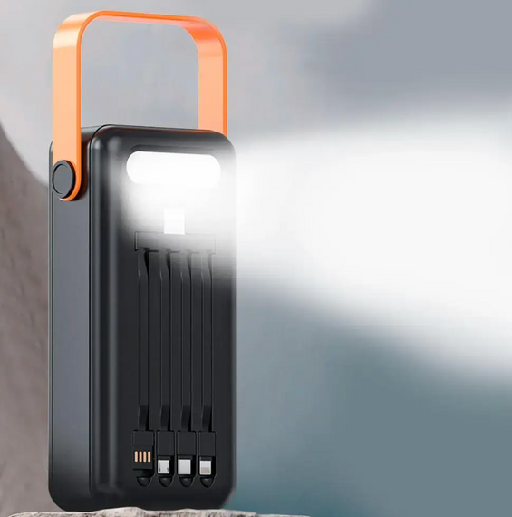 Power Bank SOLAR YM-636CX 80000 mAh з ліхтариком ∙ Портативний акумулятор YM-636C на сонячній батареї | Зображення 2