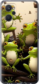 Чехол на Realme 9i Жабки "5656u-2705-17620"