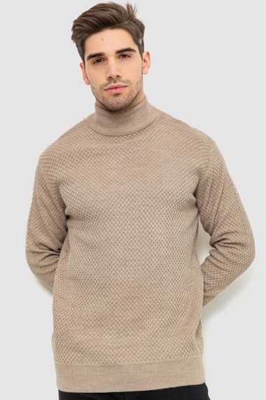 Гольф чоловічий, колір бежевий, 161R845 | Зображення 1