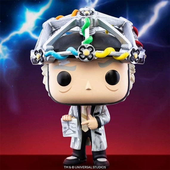 Колекційна фігурка Back to the future Док із шоломом для читання думок | Зображення 4