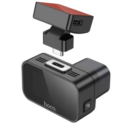 Видеорегистратор HOCO DV10 mini screen dashcam Black (6942007638630) | Зображення 4